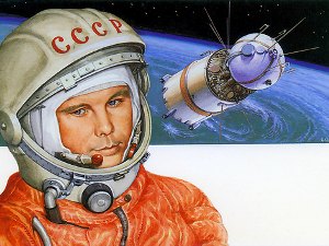Yuri Gagarin.
